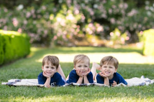 Triplets Family Photos, Portland Family Photographer